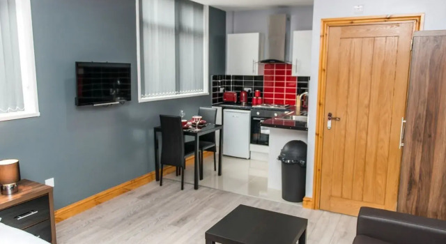 Студия Sawrey Serviced Apartments