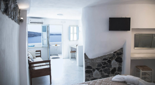 Номер Standard с видом на закат Marizan Caves & Villas