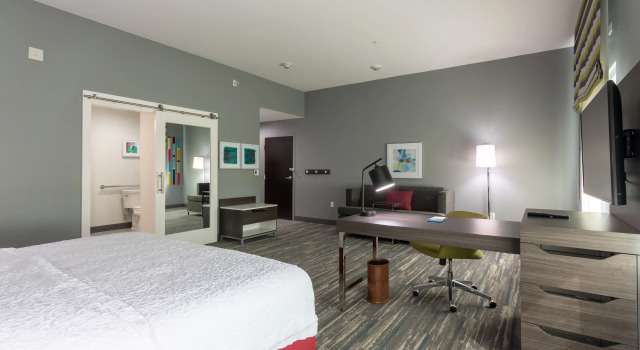Двухместный номер Accessible Hampton Inn & Suites Dallas East