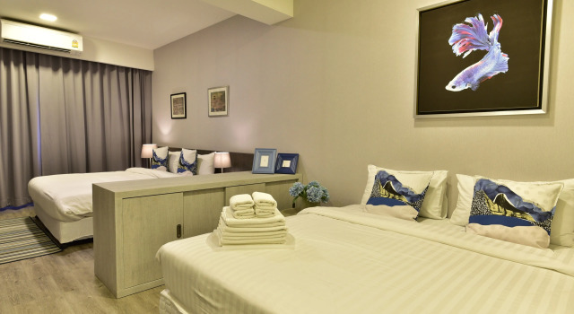 Четырёхместный номер Deluxe Ratchadamnoen Residence