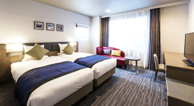 Двухместный номер Standard HOTEL MYSTAYS Sapporo Nakajima Park