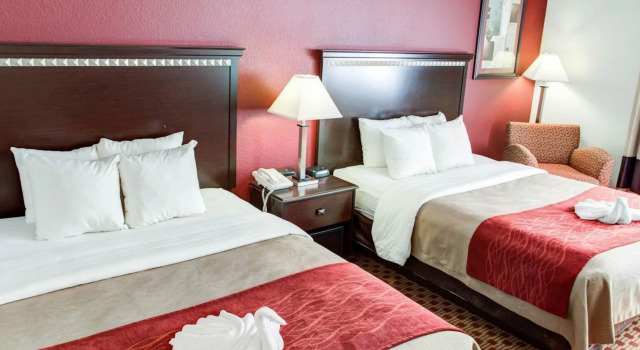 Четырёхместный номер Standard Comfort Inn & Suites Greeley