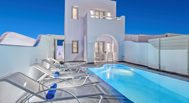 Вилла Santorini Blue Senses Villas