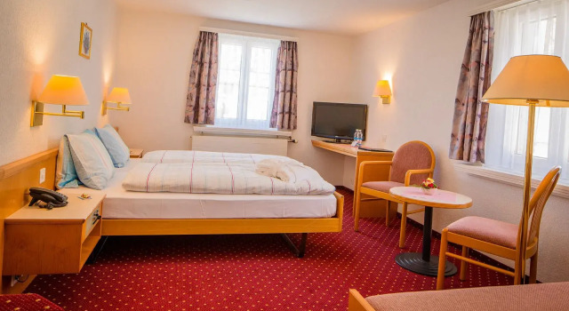 Двухместный номер Superior Hotel Heilquelle-Leukerbad-Therme