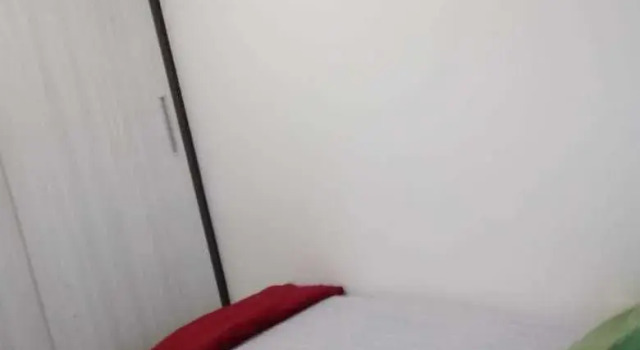 Кровать в общем номере Residencial do Bah