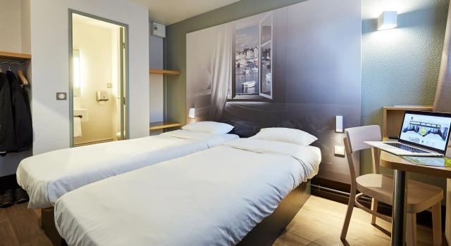 Двухместный номер B&B HOTEL Cherbourg