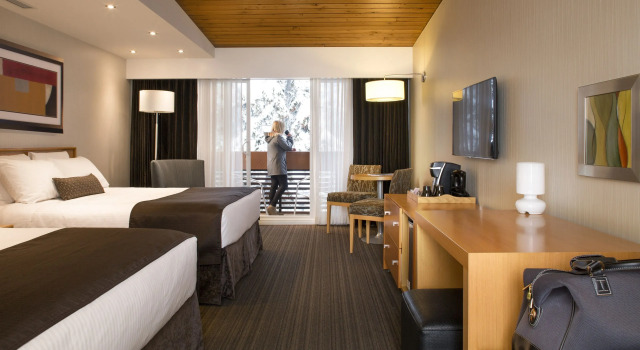Premium- firedobbelt værelse Banff Aspen Lodge