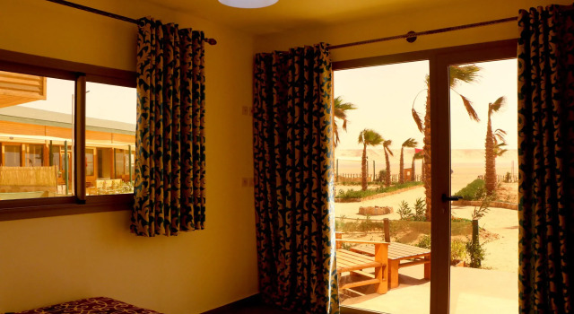 Кровать в общем номере Dakhla Camp