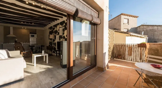 Апартаменты c 1 комнатой Apartamentos Vino Tinto y Restaurante Tomate Rosa