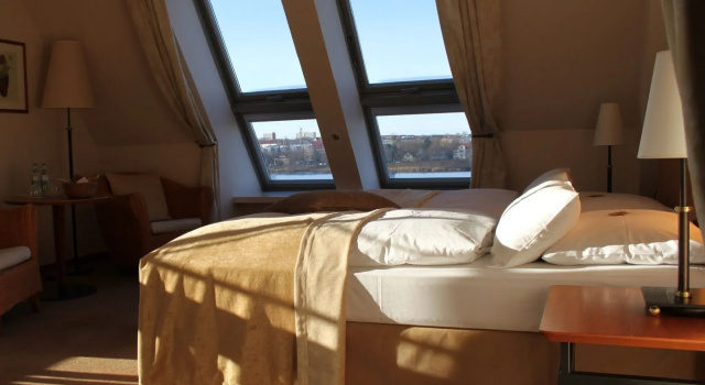 Двухместный номер Standard с видом на озеро Hotel Speicher am Ziegelsee