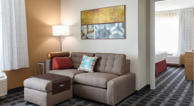 Люкс c 1 комнатой TownePlace Suites By Marriott Las Vegas Stadium District