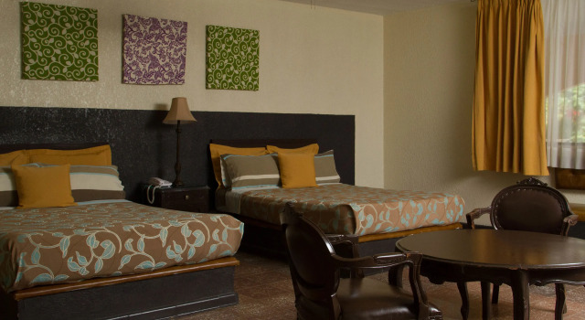 Standard quadruple chambre Hotel La Gloria de Calvillo