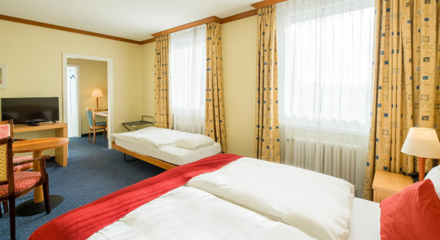 Номер Superior Hôtel Rallye & Entrées aux Bains de la Gruyère