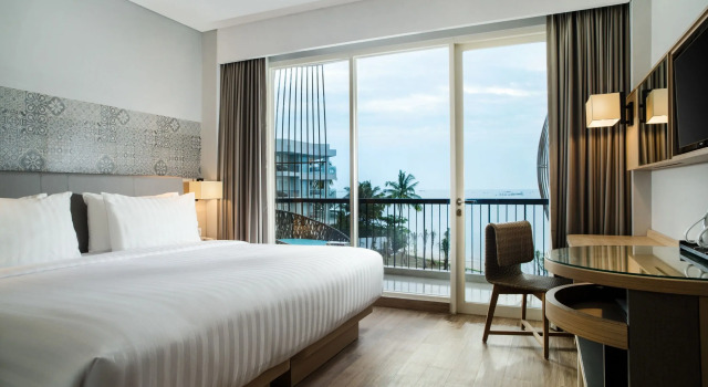Двухместный номер Deluxe Hotel Santika Premiere Beach Resort Belitung