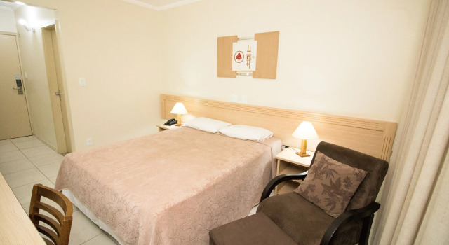Двухместный номер Executive Hotel Dan Inn Express Ribeirão Preto By Nacional Inn