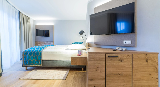 Люкс с балконом и с видом на горы Wohlfühlhotel Schiestl