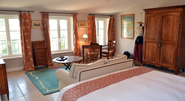 Номер Deluxe Chambre d'hôtes Bastide des Enqueses