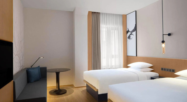 Двухместный номер Deluxe Fairfield by Marriott Shanghai Jingan