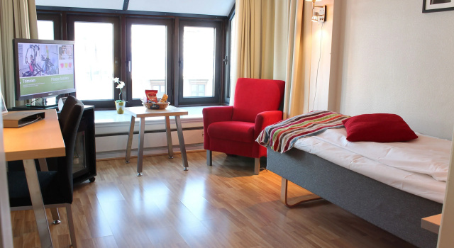 Одноместный номер Standard Quality Hotel Grand Kongsberg