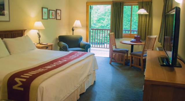 Двухместный номер Standard с красивым видом из окна Minnewaska Lodge