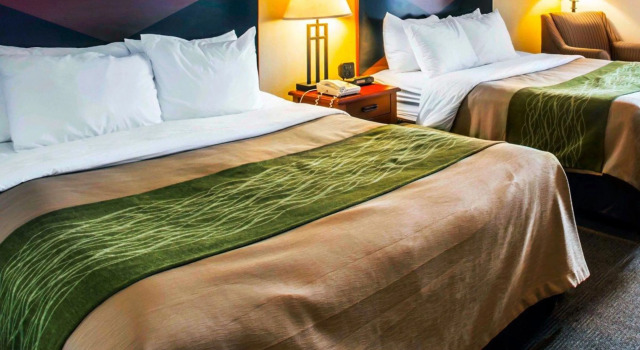 Четырёхместный номер Standard Comfort Inn & Suites Greenville I-70
