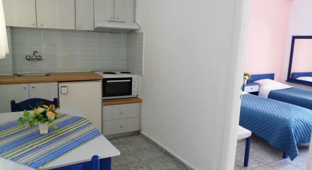 Трёхместный номер Standard с видом на море Paradise Apartments Barbati