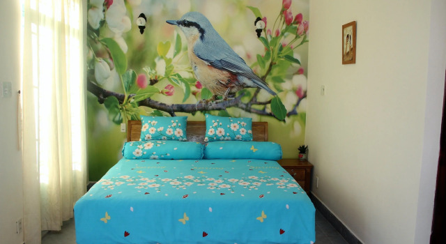 Трёхместный семейный номер Standard c 1 комнатой с балконом Winter Spring Homestay