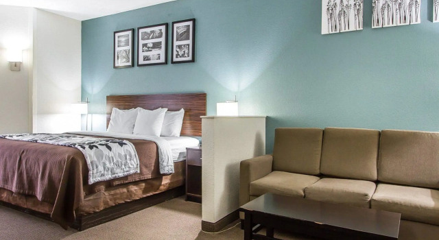 Двухместный люкс Sleep Inn Scott-Lafayette West