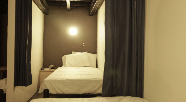 Bed in slaapzaal (slaapzaal voor vrouwen) Capsule Hostel Mexico City