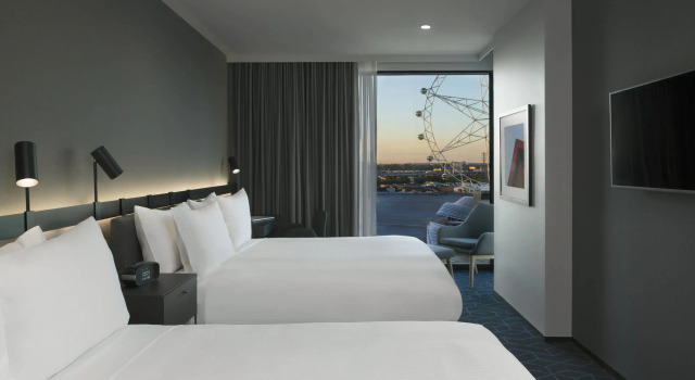 Четырёхместный номер Standard с видом на город Vibe Hotel Melbourne Docklands