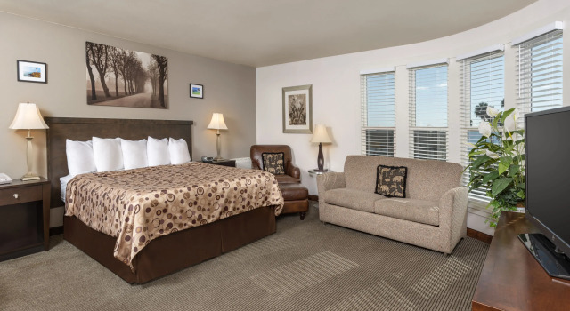 Двухместный люкс с видом на океан Cardiff By The Sea Lodge