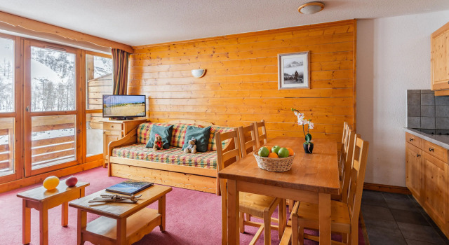 Апартаменты Дуплекс с 2 комнатами Résidence Lagrange Vacances les Chalets du Galibier 1 et 2