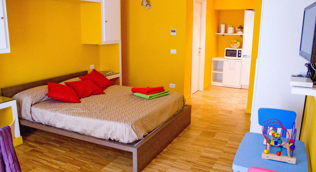 Suite 2 Schlafzimmer Ripetta 25 Prestige Rooms