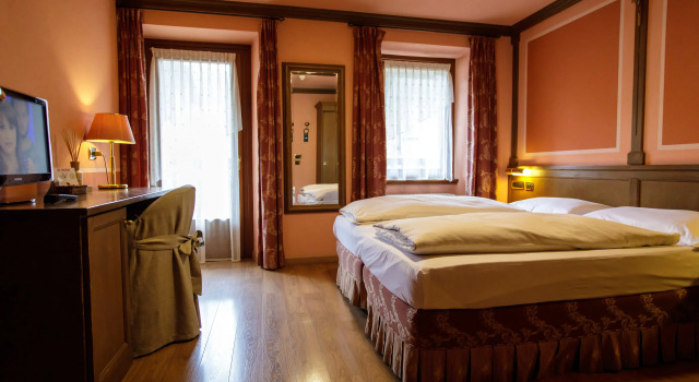 Standard Doppel Zimmer mit Balkon Hotel Compagnoni