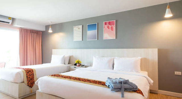 Номер Deluxe рядом с пляжем Royal Phala Cliff Beach Resort