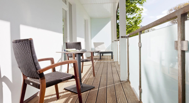 Люкс с балконом Michels Thalasso Hotel Nordseehaus