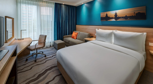 Двухместный номер Family с видом на город Hampton by Hilton Berlin City Centre Alexanderplatz