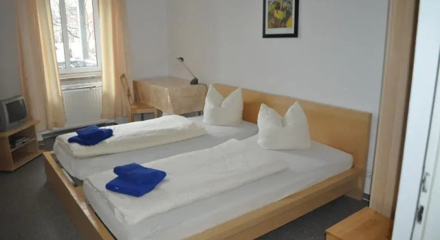 Двухместный номер Economy A bed Privatzimmer Dresden - Nichtraucherpension