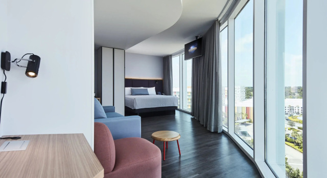 Двухместный номер Deluxe Universal's Aventura Hotel