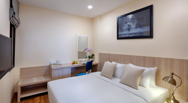 Двухместный номер Deluxe Happy Life Grand Hotel & Rooftop Skybar