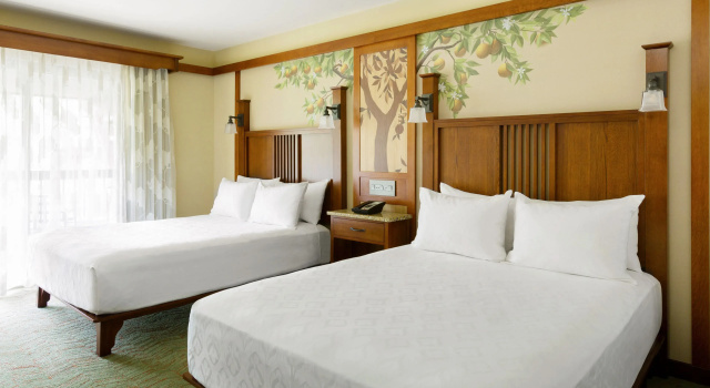 Номер с видом на внутренний двор Disney's Grand Californian Hotel and Spa