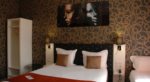Семейный номер Standard The Originals Boutique, Hôtel de lUnivers, Montluçon