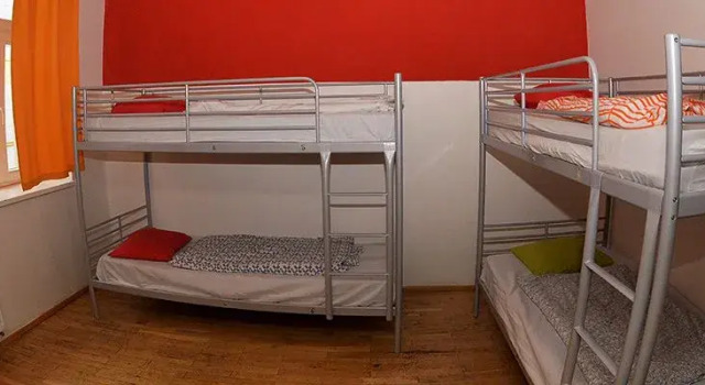 Bett im Wohnheim Hostel One Prague
