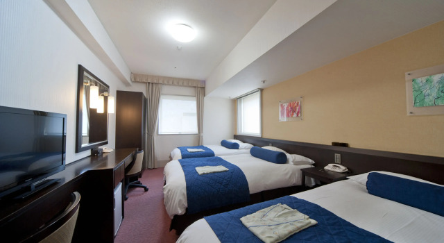 Трёхместный номер Hearton Hotel Higashi-Shinagawa