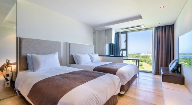 Номер Deluxe с видом на океан Brownsuites Jeju