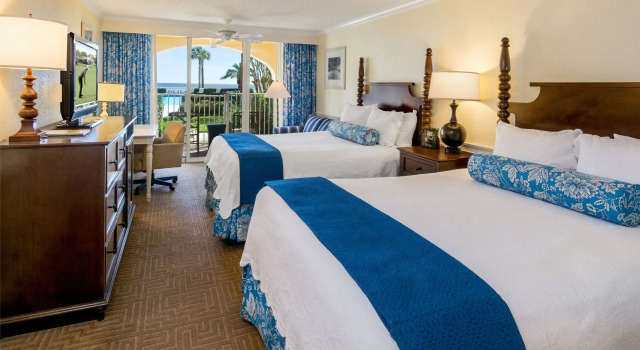 Четырёхместный номер Standard oceanfront The King and Prince Beach & Golf Resort