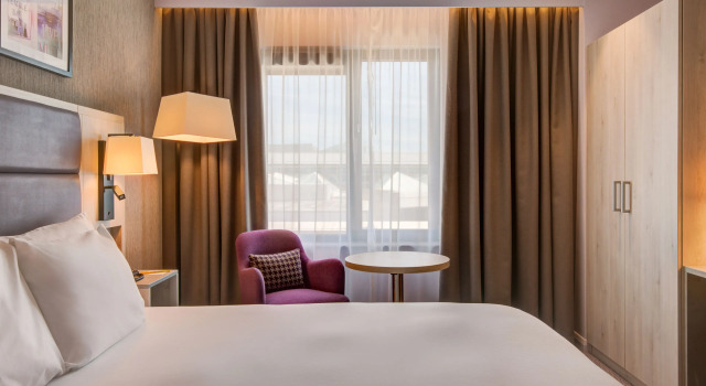 Двухместный номер Deluxe с видом на реку Hilton Garden Inn Dublin City Centre