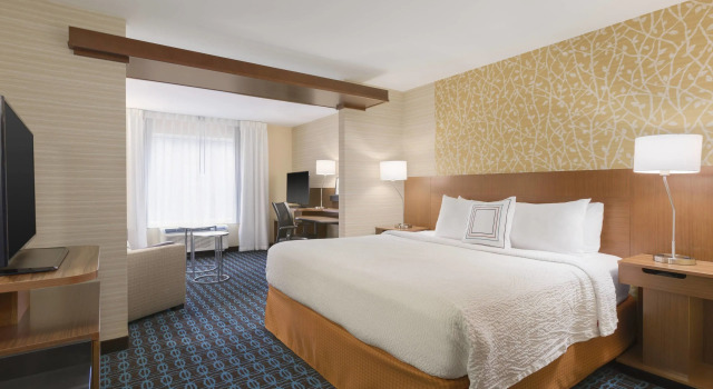 Двухместная студия Fairfield Inn & Suites by Marriott Pittsburgh Airport/Robinson Township