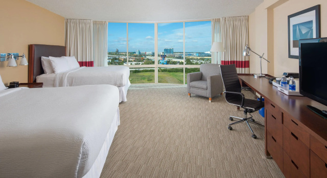 Четырёхместный номер Standard Four Points by Sheraton Orlando International Drive
