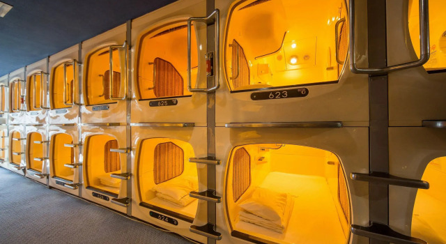 Мужская капсула Capsule Inn Sapporo